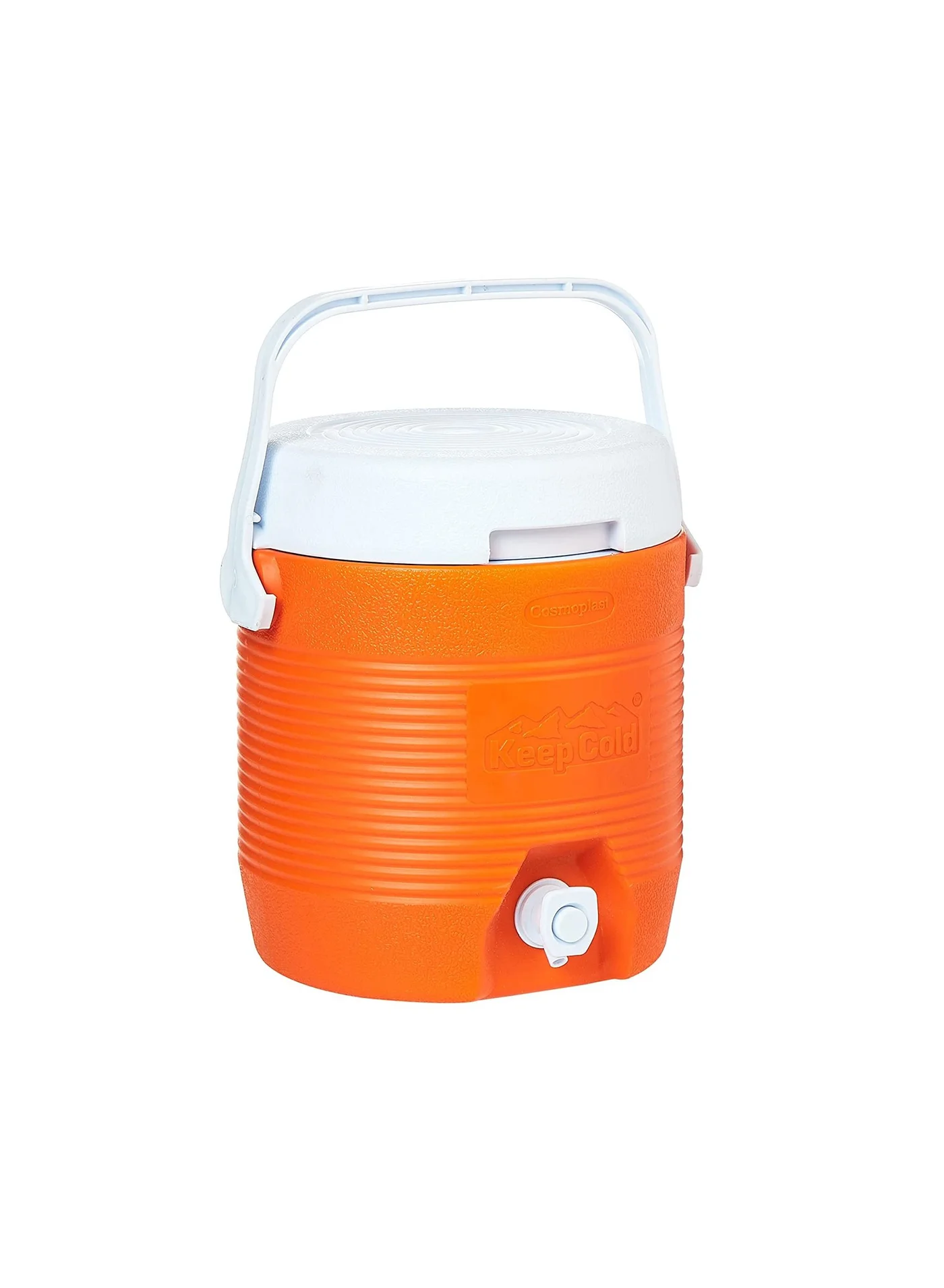 Cosmoplast Insulated Water Cooler Jug Premium Thermal Beverage Dispenser (Orange, 6 Litres) bue7q