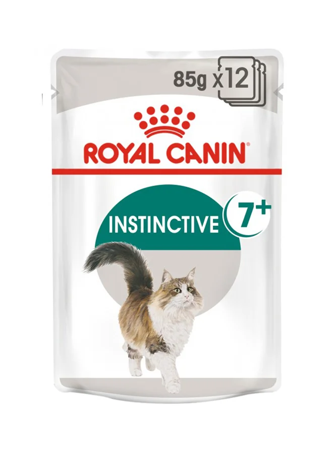 Premium Feline Health Nutrition Instinctive +7 Wet Food Gravy Pouches (12 x 85g) bi5is