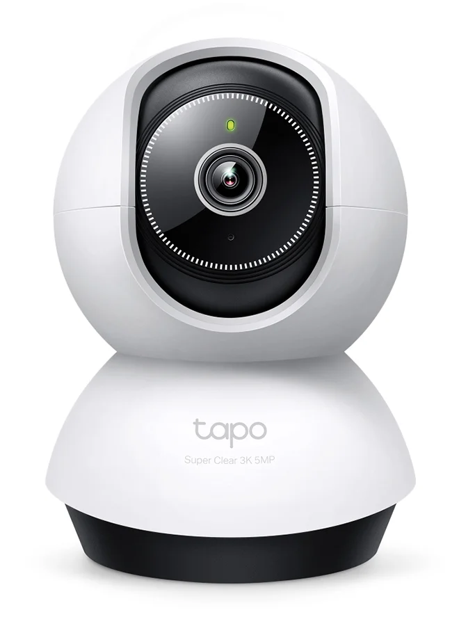 TP-LINK Tapo TC74 3K 5MP AI Home Security Wi-Fi Camera (360-Degree Pan/Tilt, Person Detection, Two-Way Audio) 4dyv9
