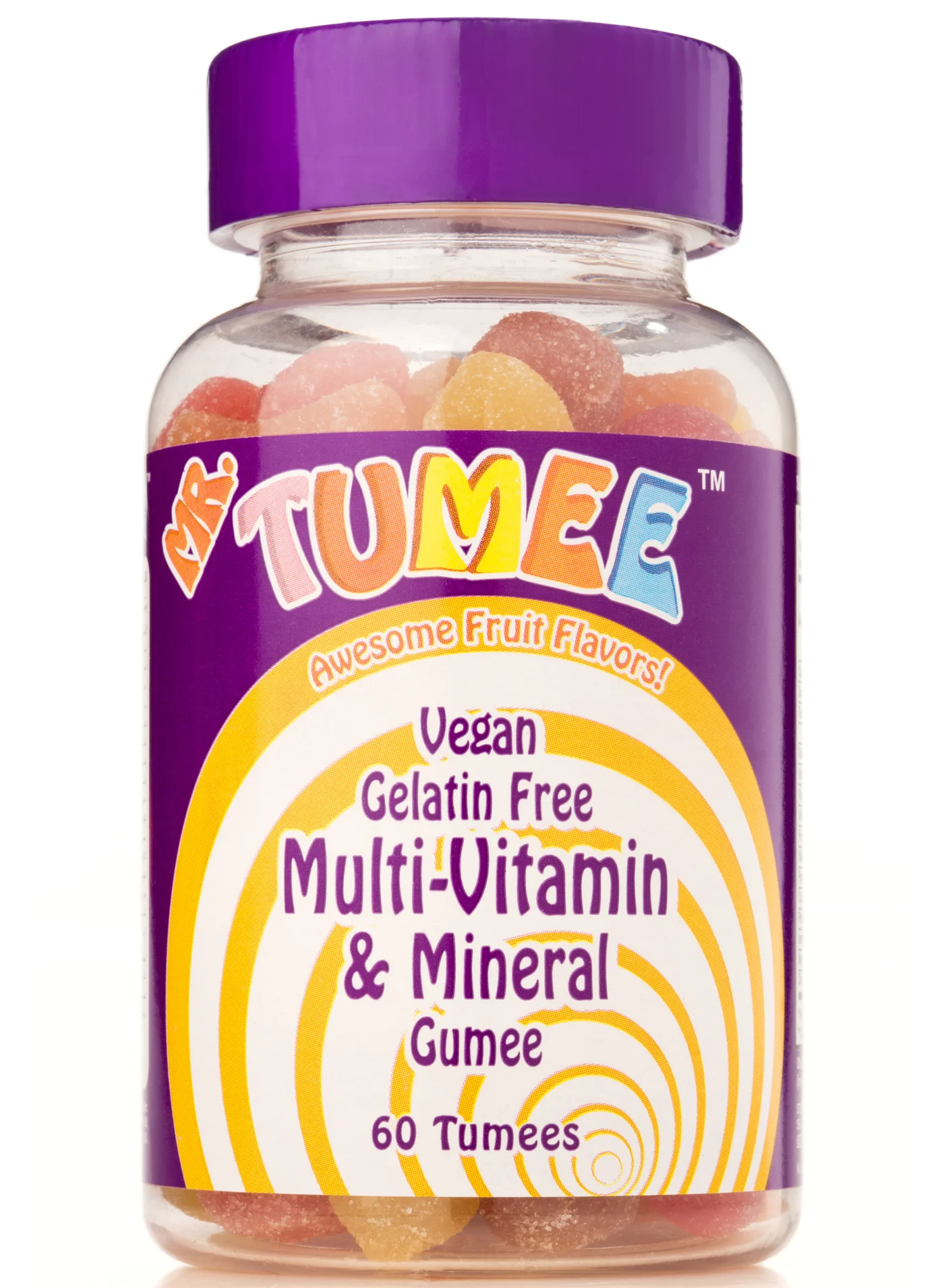 Mr. Tumee Multivitamin & Mineral Gummies Premium Daily Supplement for Kids (60 Count) b4fnh
