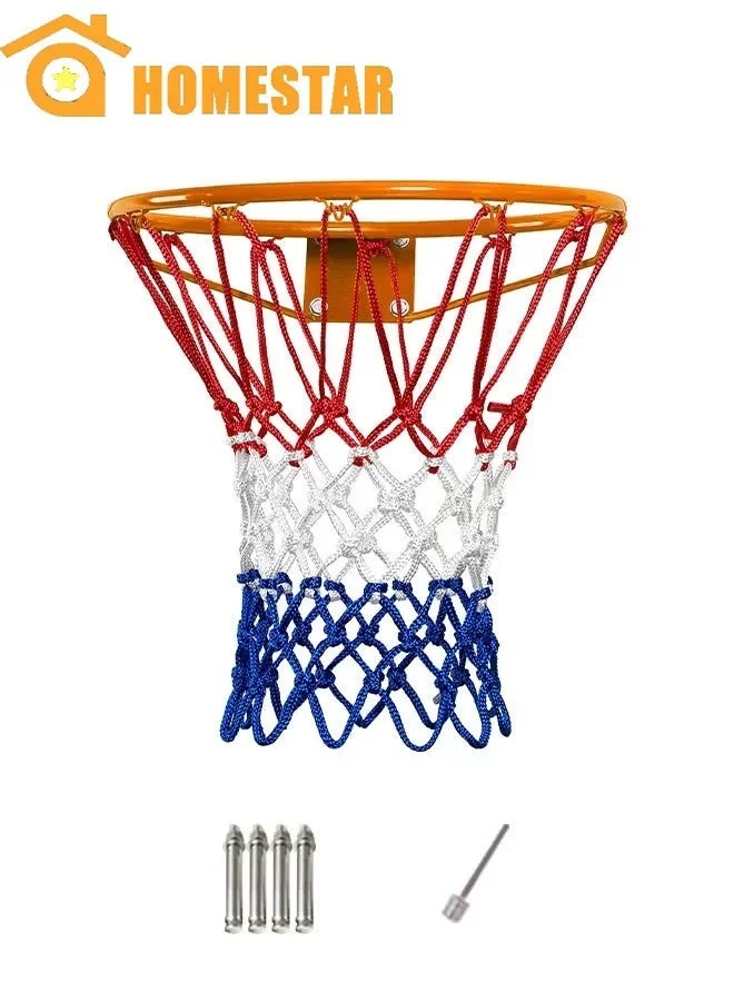 HOMESTAR Professional Heavy Duty Basketball Net Replacement (All-Weather, Standard Size) dty15
