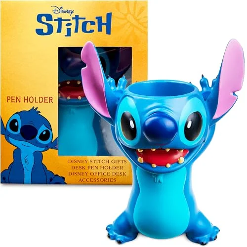 Premium 3D Cartoon Character Desk Organizer Pen Holder for Office and Home Stationery Storage (15 cm) v7gif