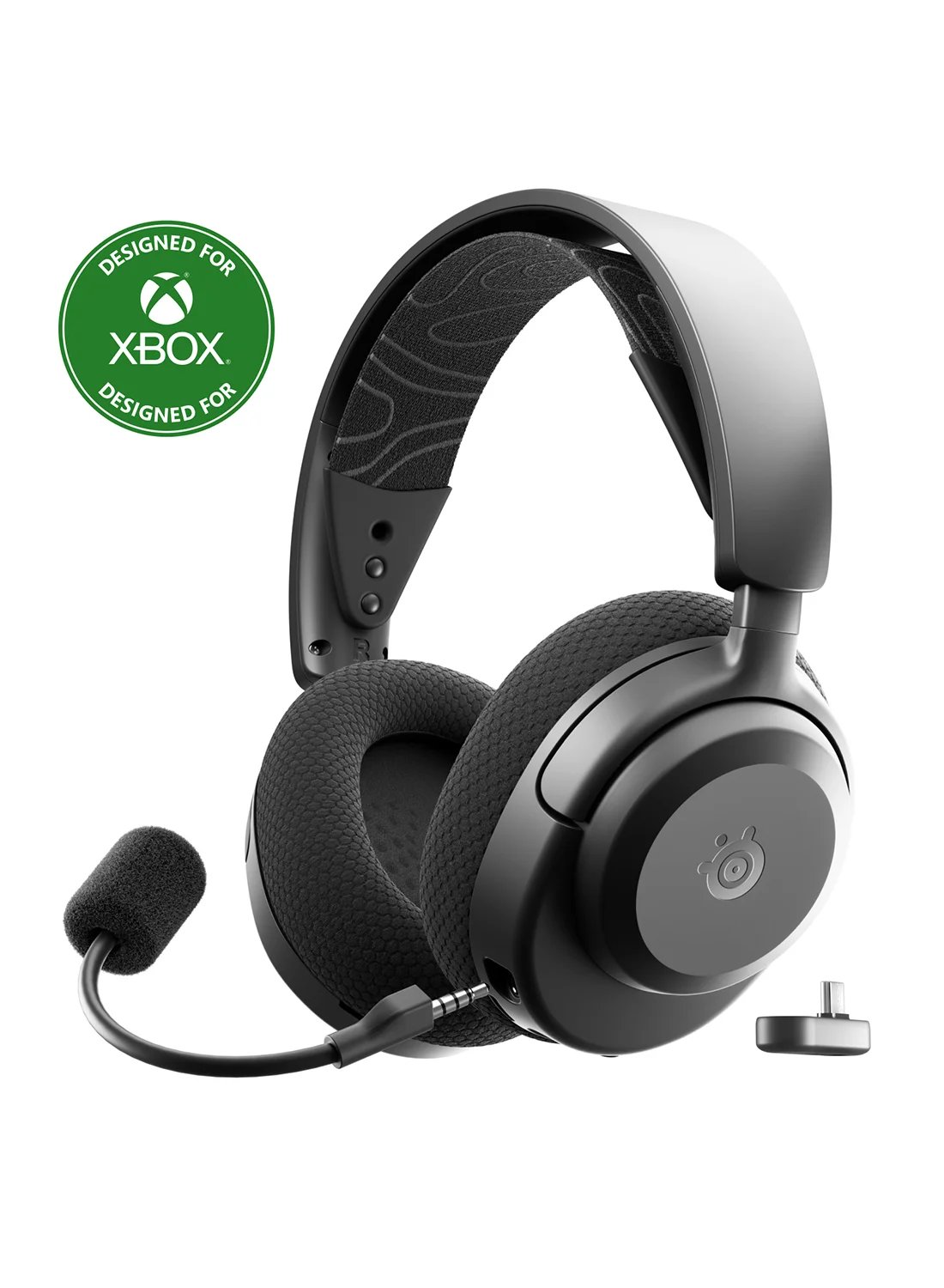 Premium Wireless Gaming Headset with Detachable Microphone and Dual Connectivity (Black) l8via