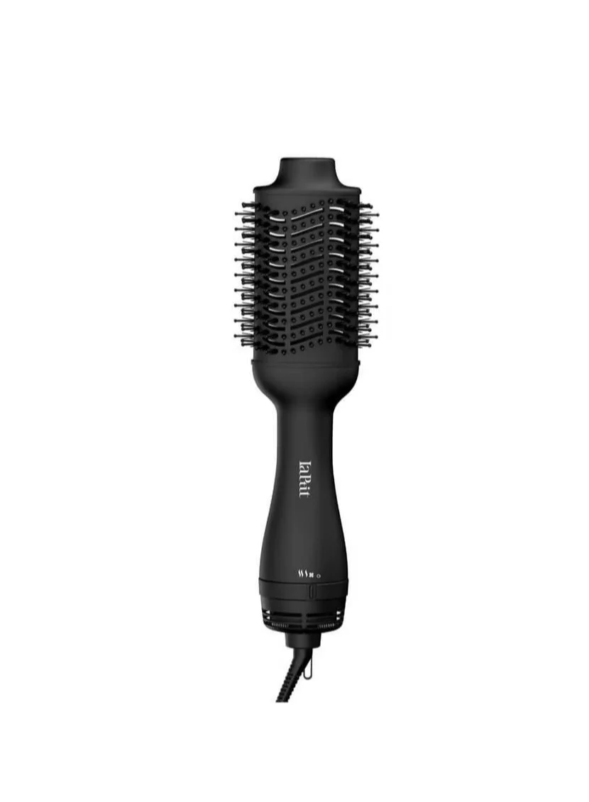 Laptit Professional Hair Styling Brush Premium Detangling Tool for All Hair Types (Black, 22 cm) 6un6d