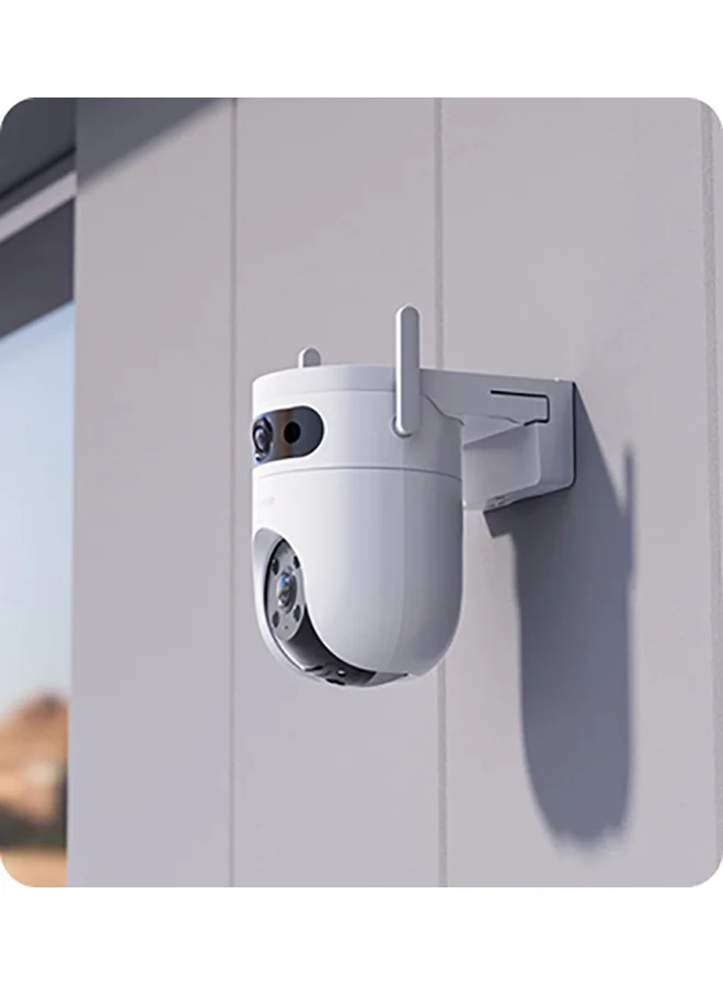 EZVIZ H9c Dual 2K Wi-Fi Security Camera with AI Human & Vehicle Detection (Dual-Lens, 8x Zoom, Color Night Vision, Two-Way Talk) seisr