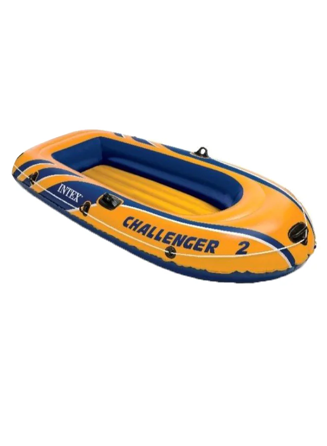 Inflatable Challenger 2 Boat Set (2-Person Capacity, 236 cm x 114 cm) 9if4s