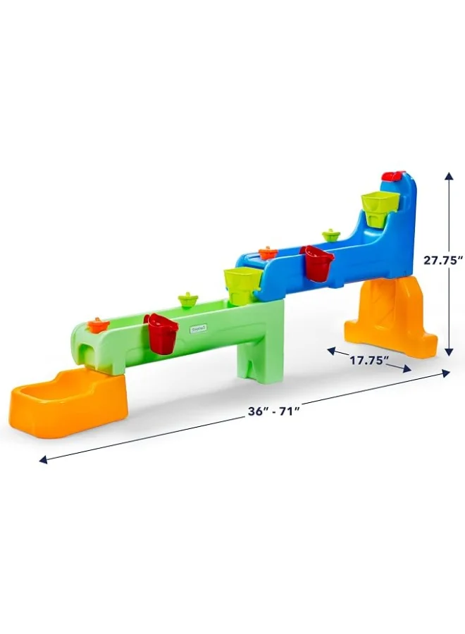 Premium Rushing River Falls Outdoor Water Play Table for Kids (Multicolor, 100 cm x 60 cm) ziwym