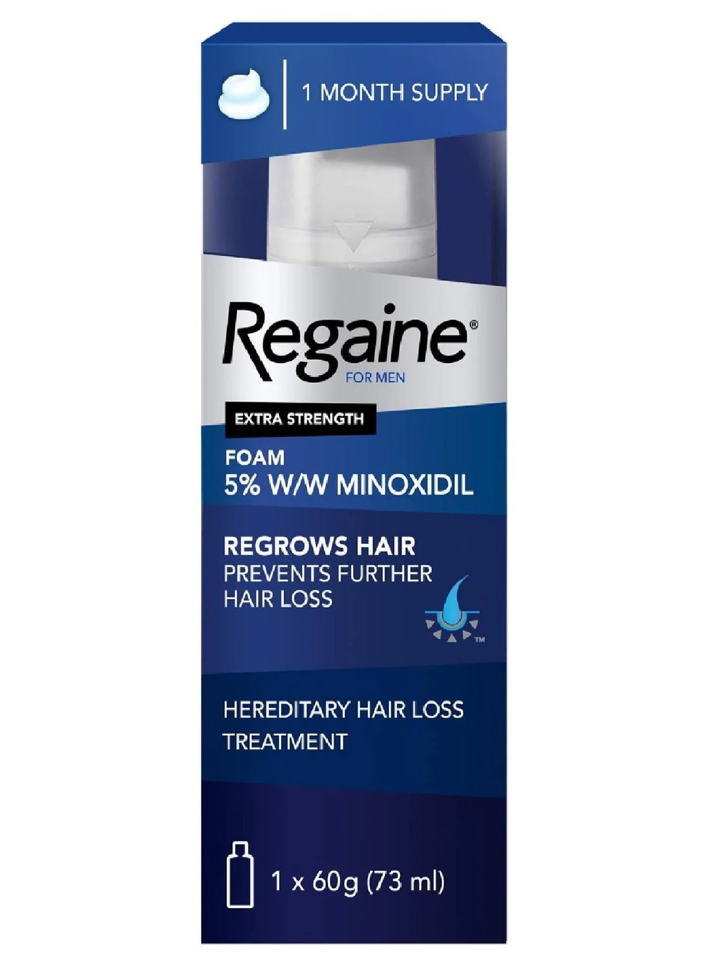 Premium Scalp Foam for Men 5% Extra Strength Density Support (73 mL) ck424
