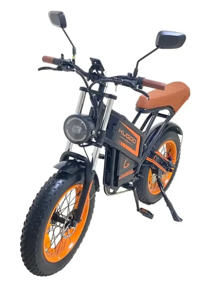 Premium Electric Commuter Bike 750W Motor 48V 20Ah Battery Long Range Urban Transport (Black, 1 Unit) 9wtic
