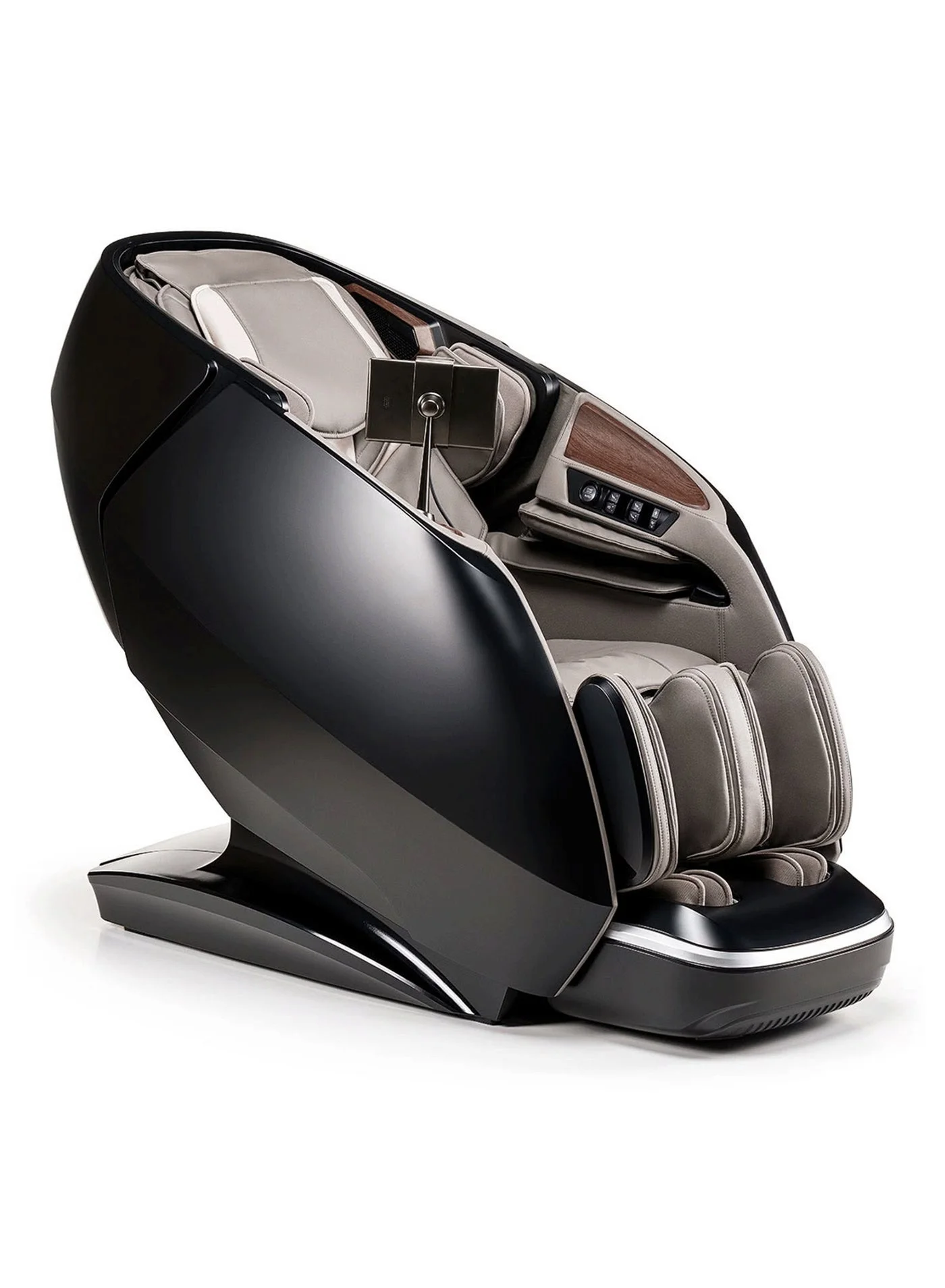 Premium Full Body Electric Massage Chair with Zero Gravity Reclining and Heat Therapy (Black, 150 cm) nnu0l