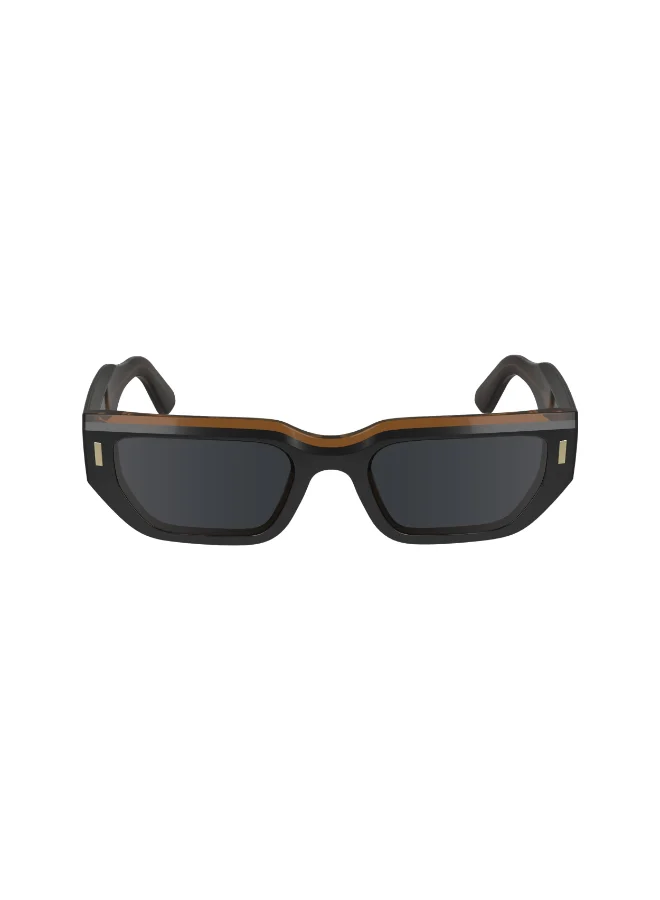Premium Full Rim Acetate Sunglasses for Men and Women (Black, 51mm) phrtu