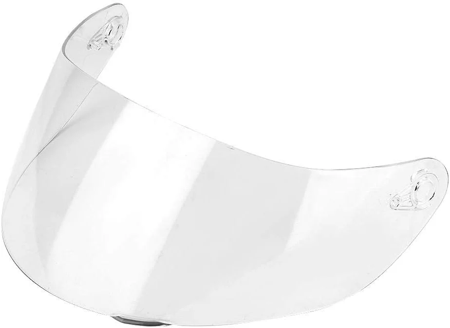 Premium Motorcycle Full Face Helmet Visor Replacement Shield Anti-Scratch Windproof Lens (Clear, One Size) 036pm