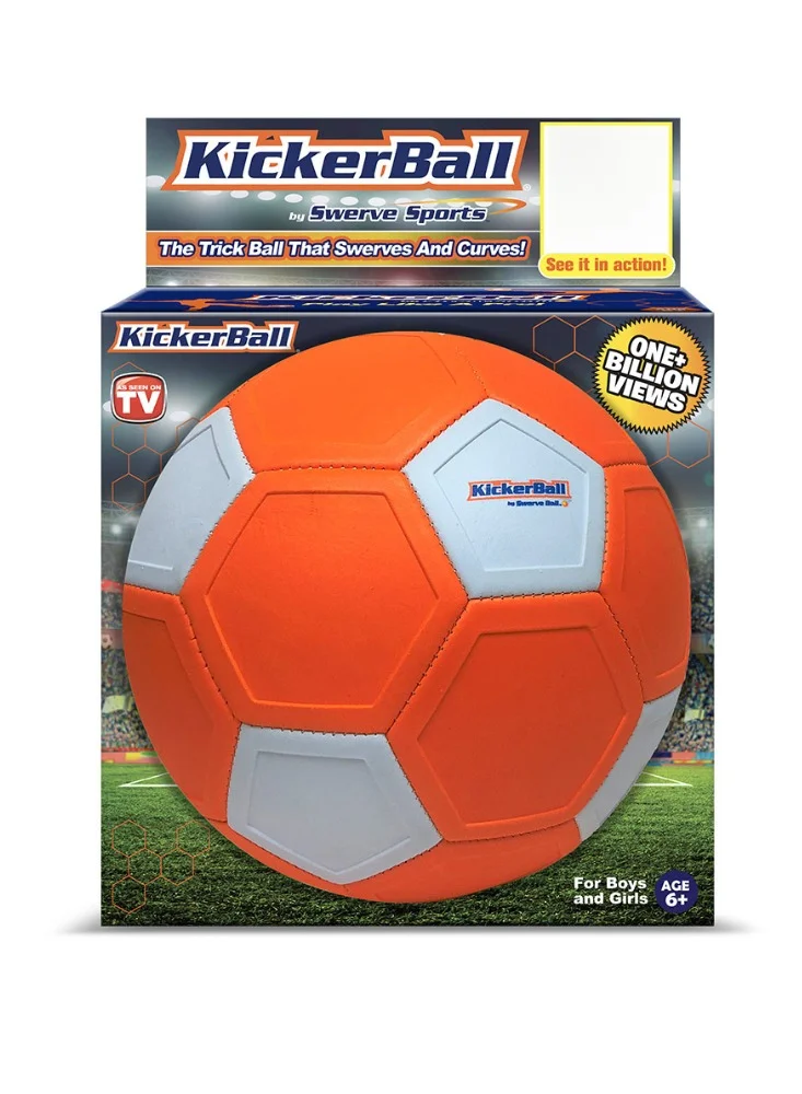 Premium Curve and Swerve Soccer Ball for Kids (Rubber, 22 cm) c0vuv