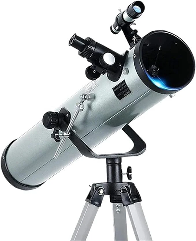 Artnery Space Hunter Newtonian Astronomical Reflector Telescope (76mm Aperture, 700mm Focal Length, 350x Magnification) wf4ws
