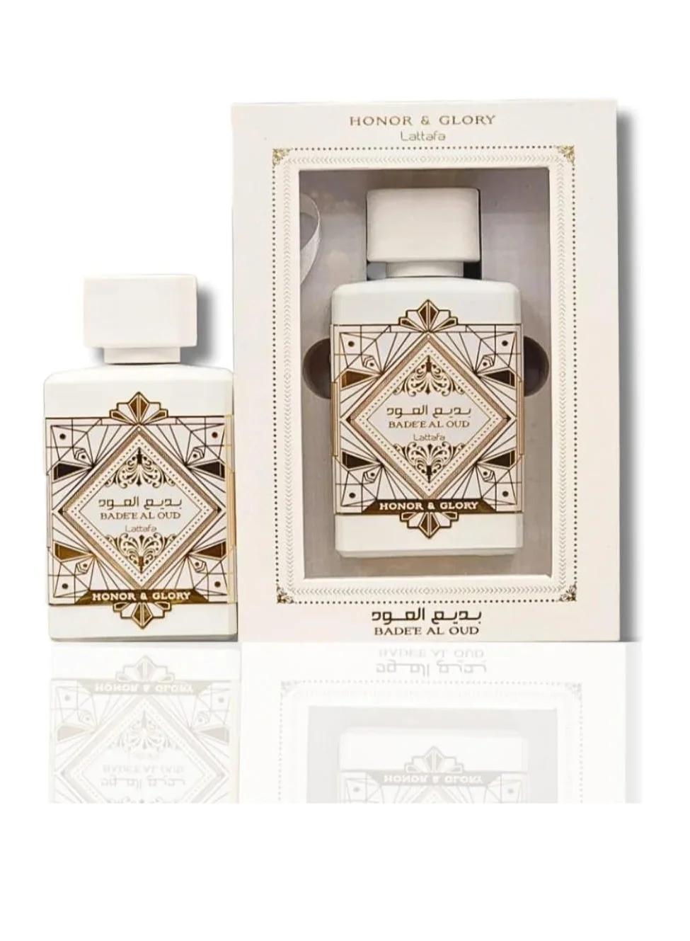 Lattafa Badee Al Oud Honor & Glory Eau de Parfum Premium Fragrance for Men and Women (100 mL) p8p9v