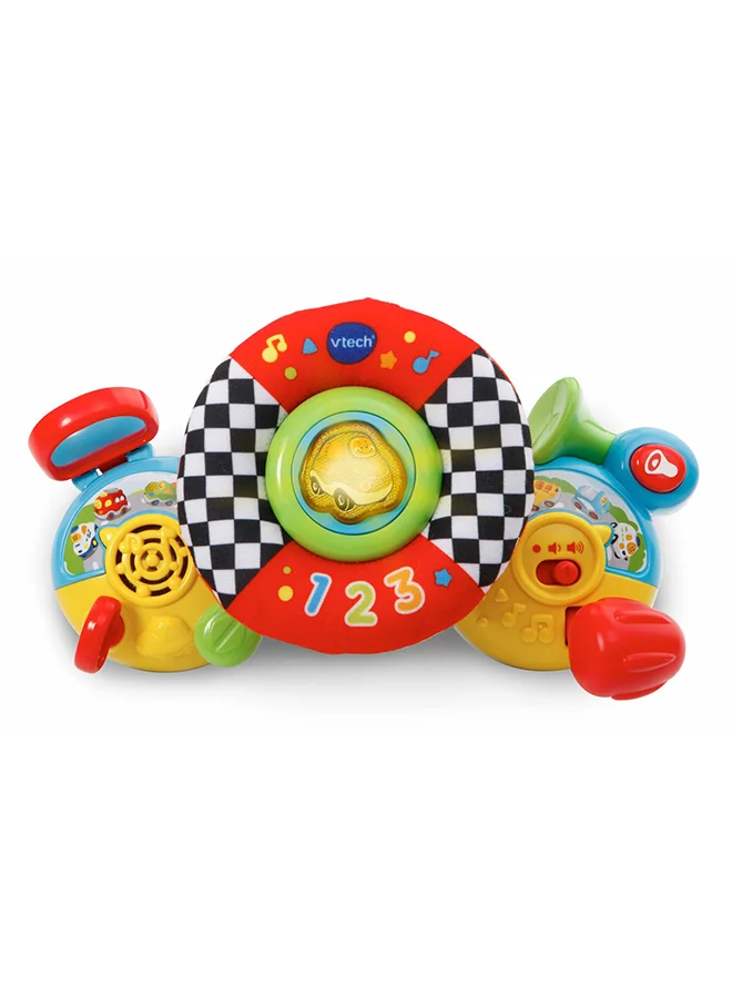 Interactive Baby Driver Steering Wheel Toy Educational Sensory Play for Toddlers (5.3x28x22cm) 4k1zr