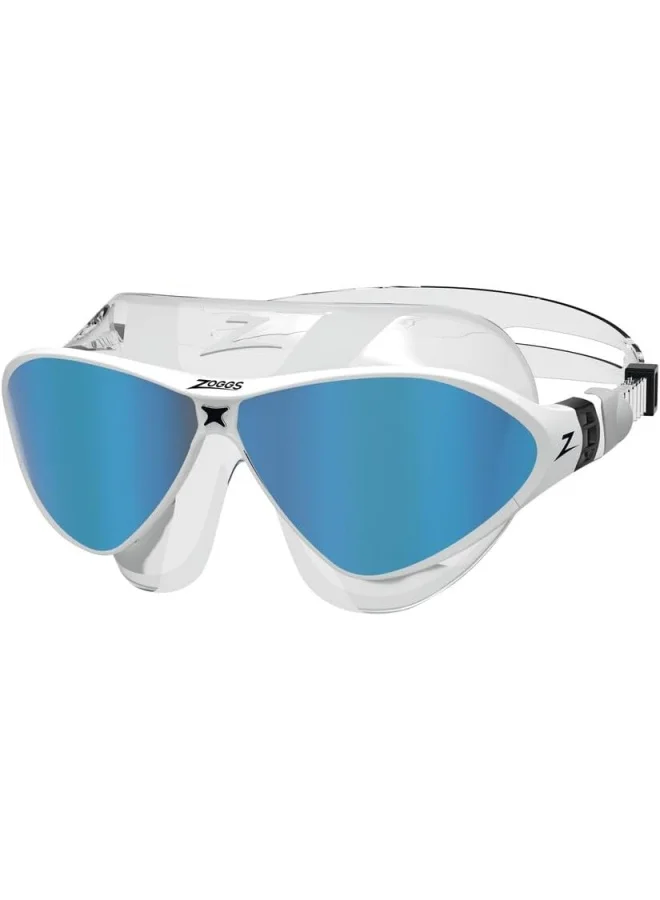 ZOGGS Horizon Flex Mask Premium Anti-Fog Swimming Goggles (One Size, Clear) 0ilfh
