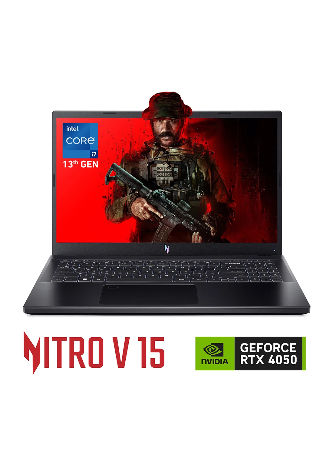 Premium Gaming Laptop 15.6 Inch Full HD 144Hz Display, Intel Core i7, 16GB RAM, 1TB SSD, 6GB Dedicated Graphics, Windows 11, English/Arabic Keyboard (Obsidian Black) 69lhw