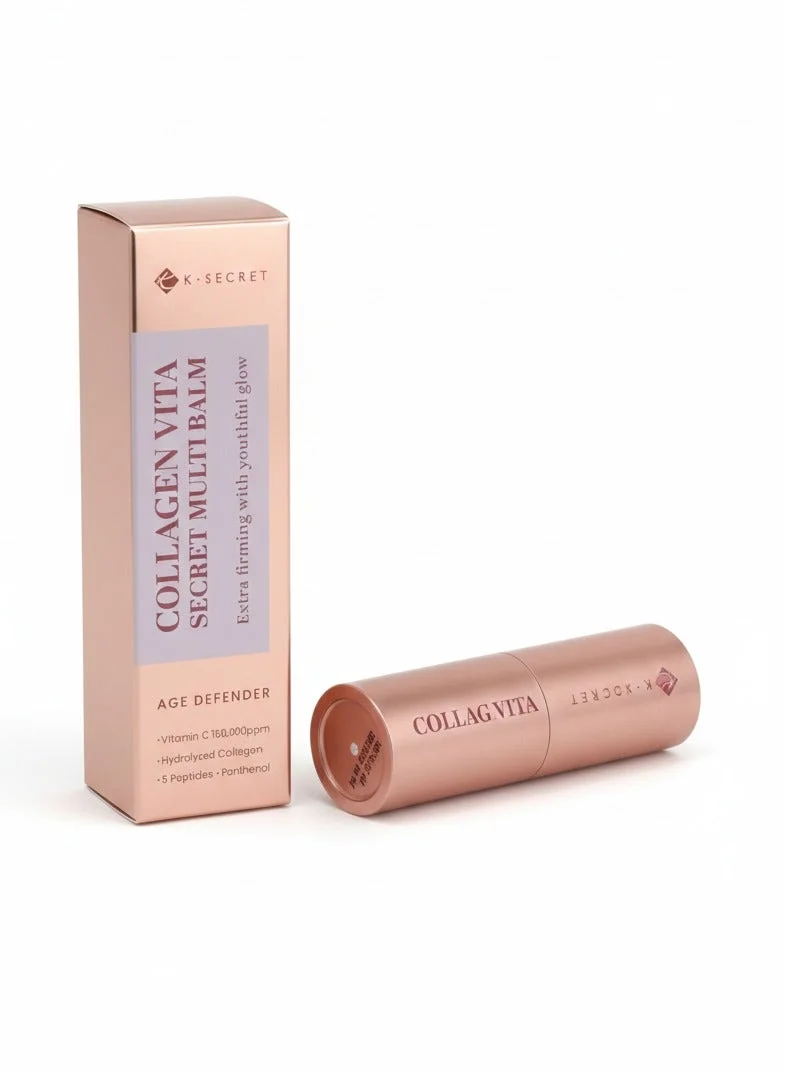 K-secret Collagen Vita Secret Multi Balm Premium Firming Moisturizer for Face and Neck (10 g) y86y3