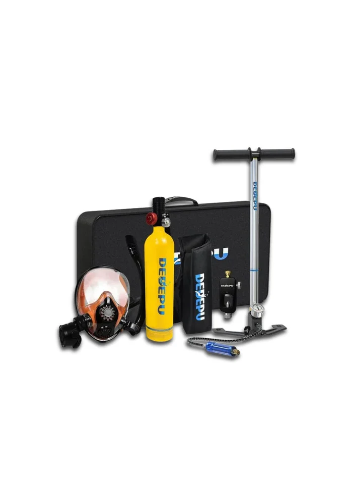 DEDEPU Scuba Diving Tank Set Portable Underwater Breathing Equipment (1L) 2qsmd