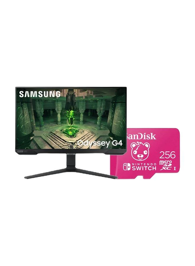 Ultra-HD Gaming Setup Bundle 25-inch 240Hz Ultrawide Monitor and 256GB High-Speed Memory Card (25-inch, 256GB) w1z77