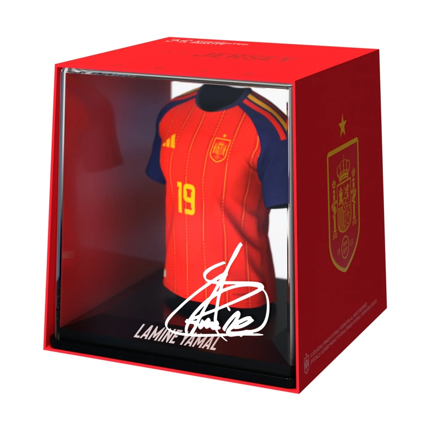 FanCollex Spain National Team Home Jersey 2026 Miniature Collectible Figure (15 cm) oavl4