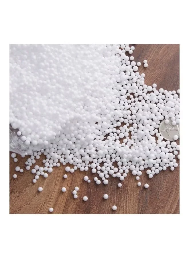 Home Auraa Polystyrene Bean Bag Filler Balls Premium Lightweight Filling (White, 1 kg) pps5h