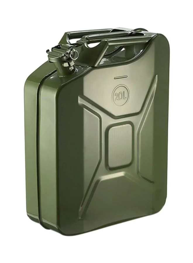LP Metal Fuel Jerry Can Heavy-Duty Steel Storage Container for Automotive and Outdoor Use (20 L) 8i5ip