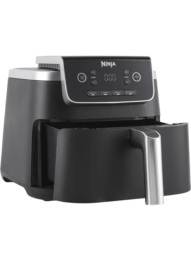 Premium Digital Air Fryer 4-in-1 Compact Cooker with Non-Stick Basket (Black, 4.7 L) 8pc72