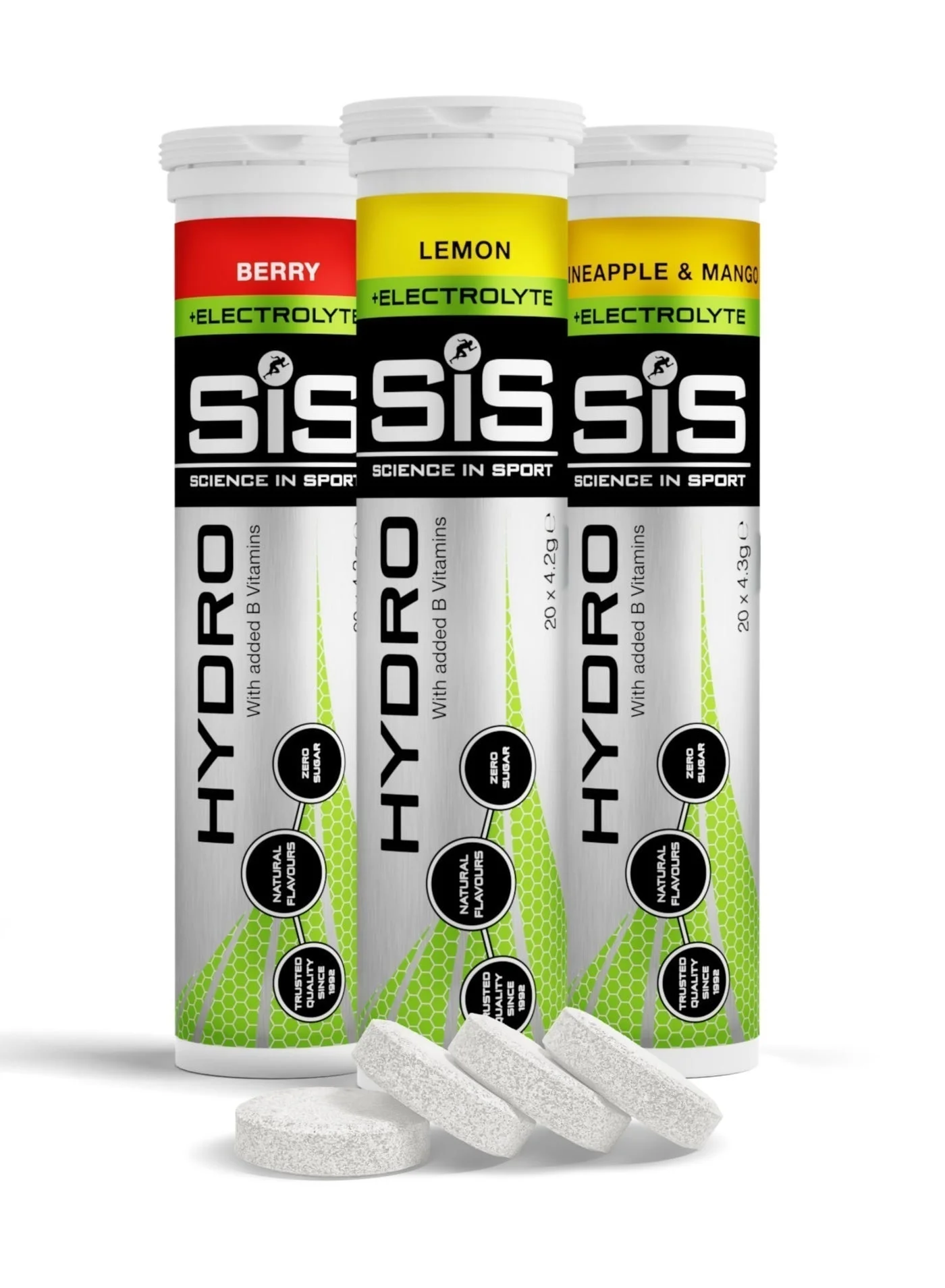 Premium Electrolyte Hydration Tablets Sugar-Free Formula for Rapid Rehydration and Energy Support (Variety Pack, 180 Servings) cghaq