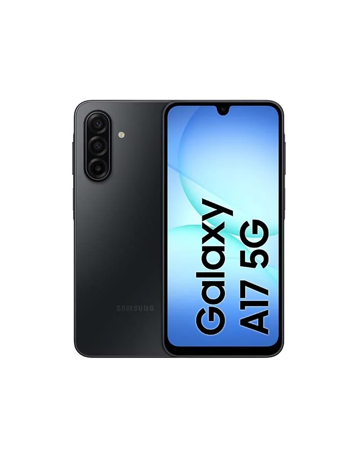 Ultra-HD A17 Smartphone 5G Dual SIM (8GB RAM, 256GB Storage, 6.7-inch Display, Black) t21l2