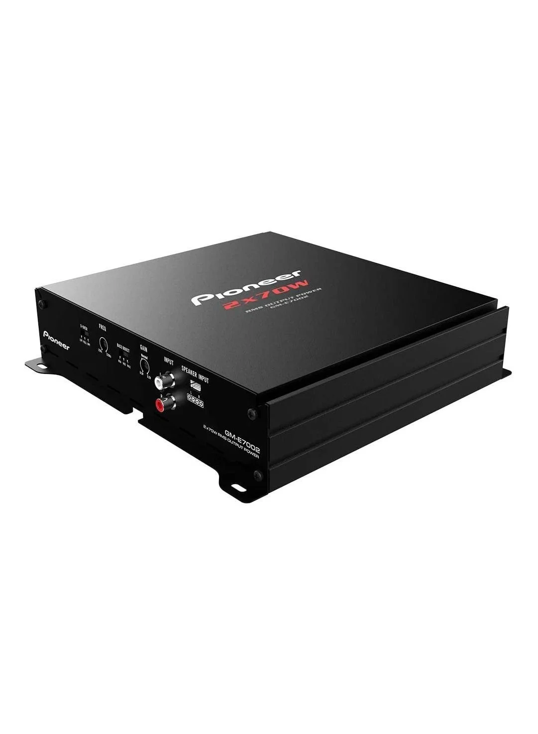 Premium 2-Channel Bridgeable Car Audio Amplifier with Bass Boost (70W x 2 RMS, 4 Ohm) dofj0