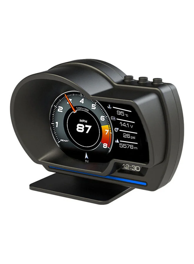 Premium Car Heads-Up Display Speedometer High Definition Digital Dashboard Projector (ABS Plastic, 1 Unit) jciwe