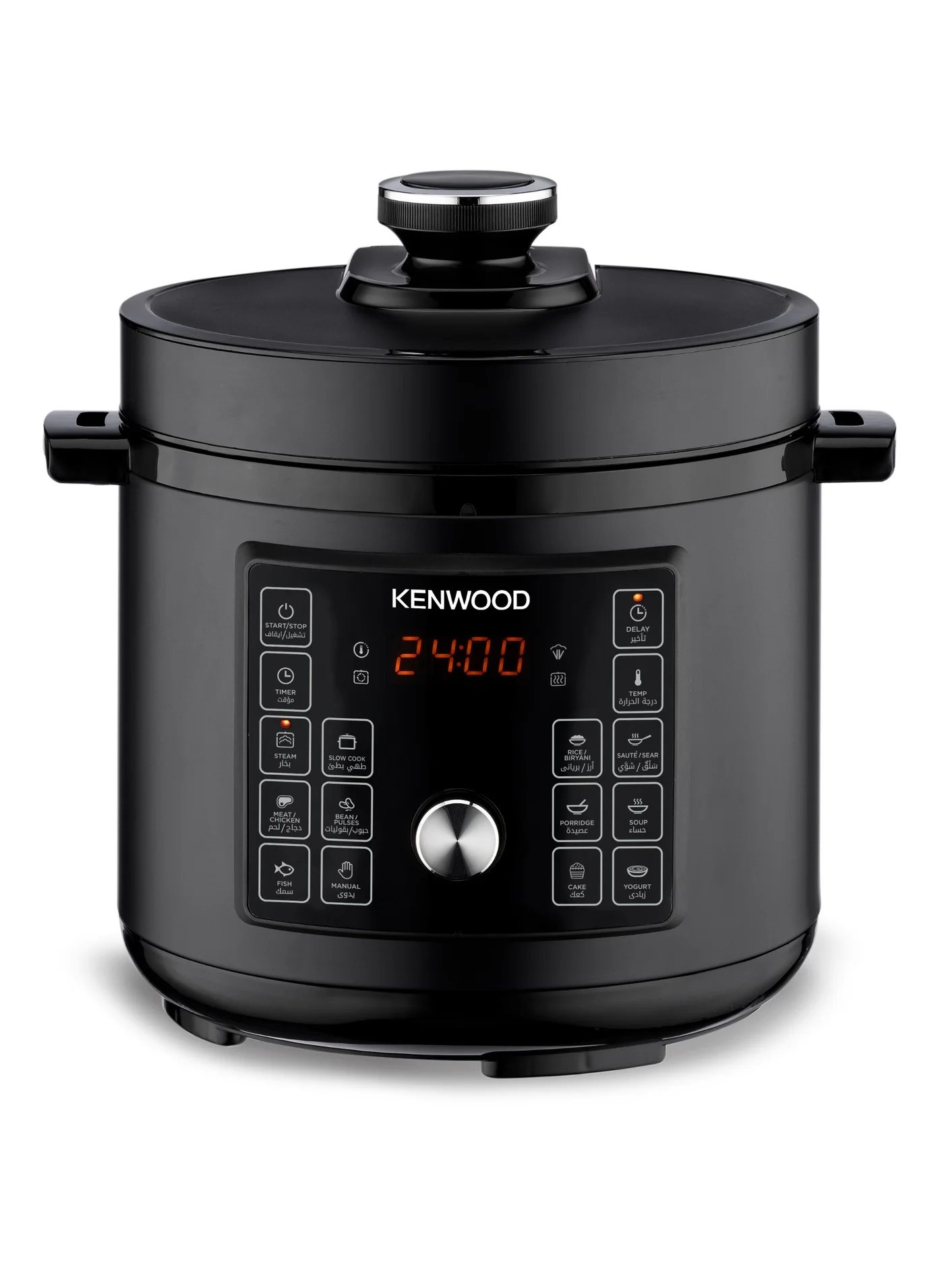 Kenwood Electric Pressure Cooker 16-in-1 Multifunctional Smart Multicooker (Black, 6 L) 0v2hf