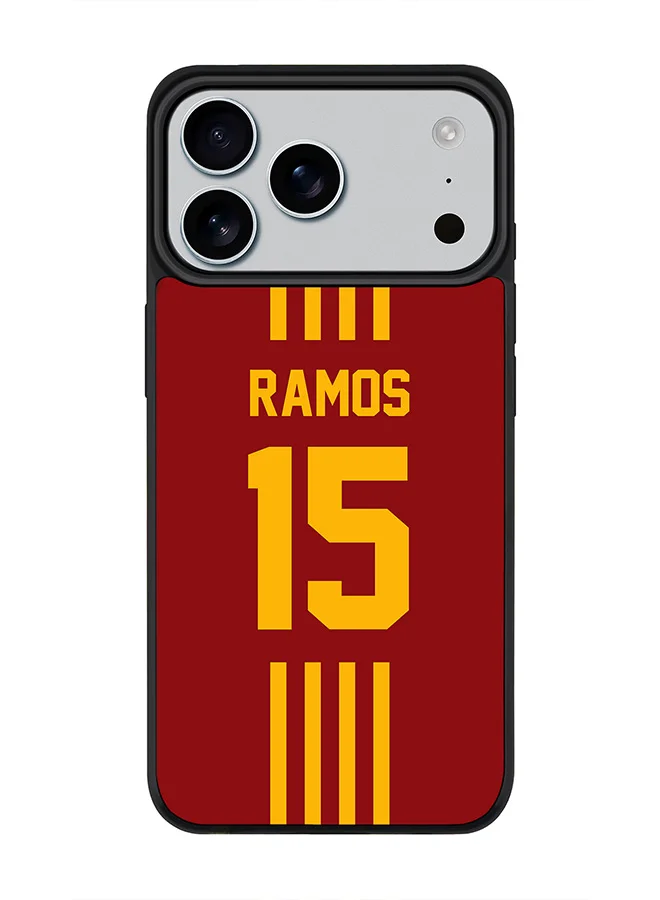Stylizedd Magnetic Phone Case for Smartphone 17 Pro Max Slim Protective Cover with Football Spain Design (1 Piece) ec83k