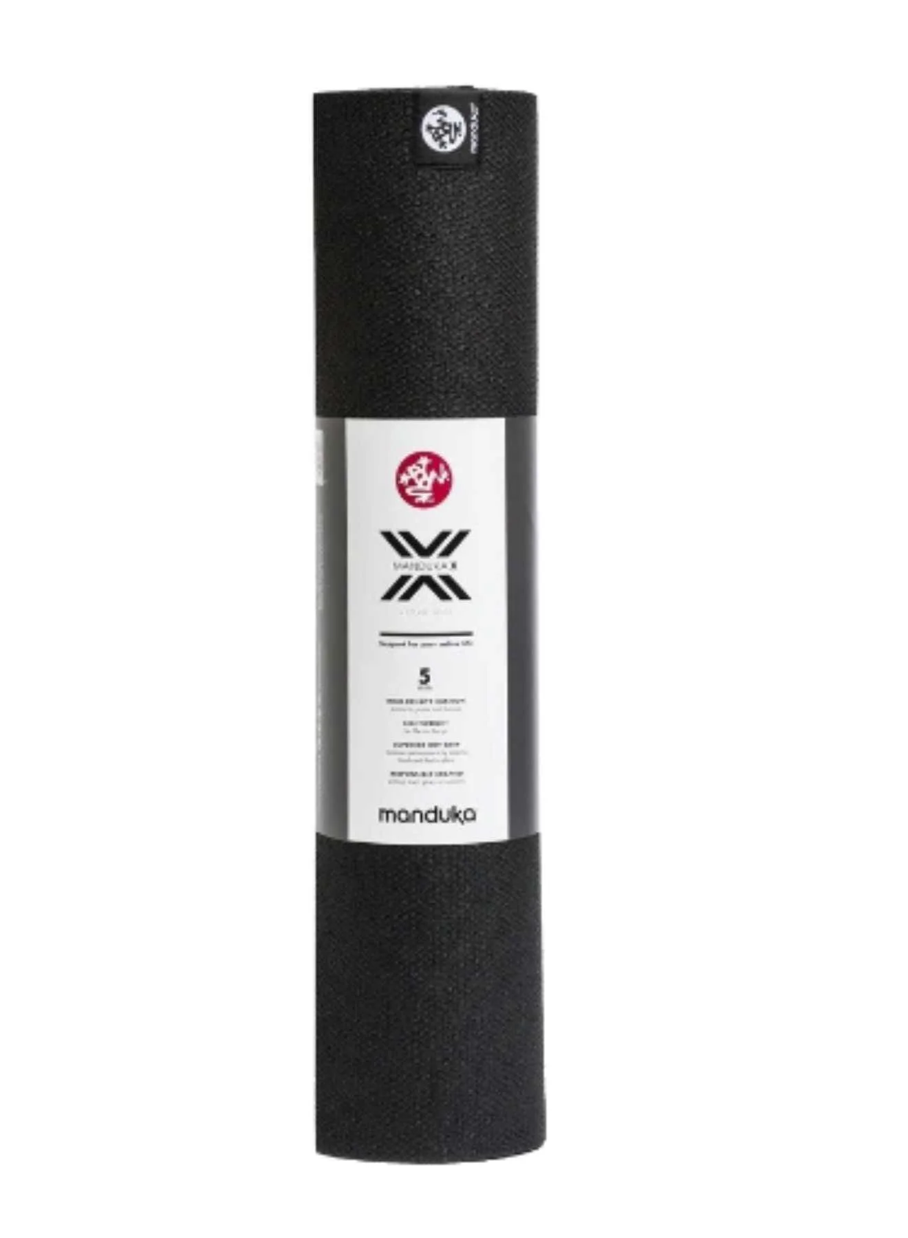 Premium Non-Slip Yoga Mat Professional Exercise Fitness Pad (Black, 180 cm) ve2e7
