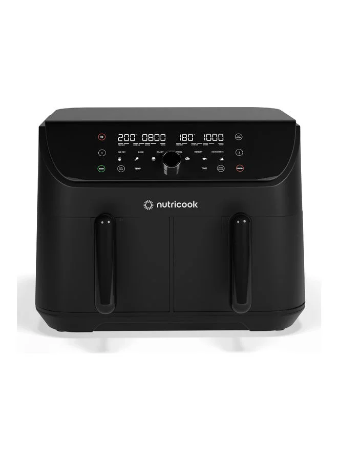 Digital Air Fryer Duo with Dual Baskets 8.5 L 2400 W (Black) wjj20