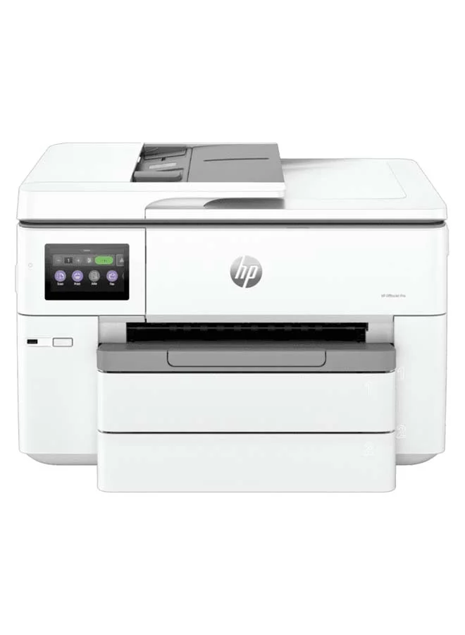 Professional Wide Format All-in-One Inkjet Printer, High-Speed Duplex Printing, Wireless Office Document Scanner and Copier (White) bddof