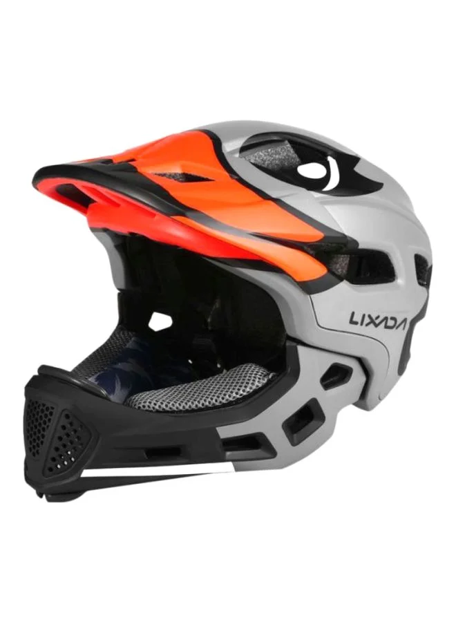 LIXADA Detachable Full Face Cycling Helmet Premium Lightweight Protective Gear for Mountain Biking (One Size) wggzm
