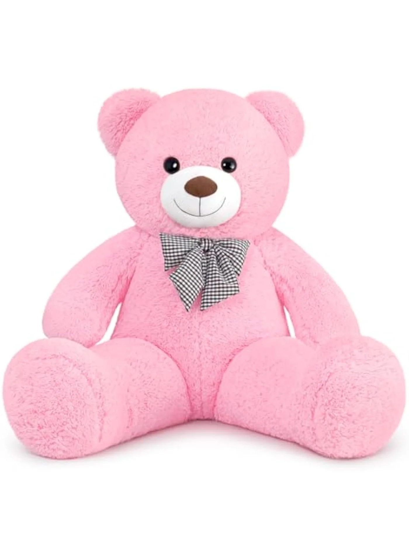 Arabest Ultra Soft Teddy Bear Plush Toy Premium Skin-Friendly Fabric Stuffed Animal Gift for Birthday Anniversary (Pink, 120cm) i3p7v