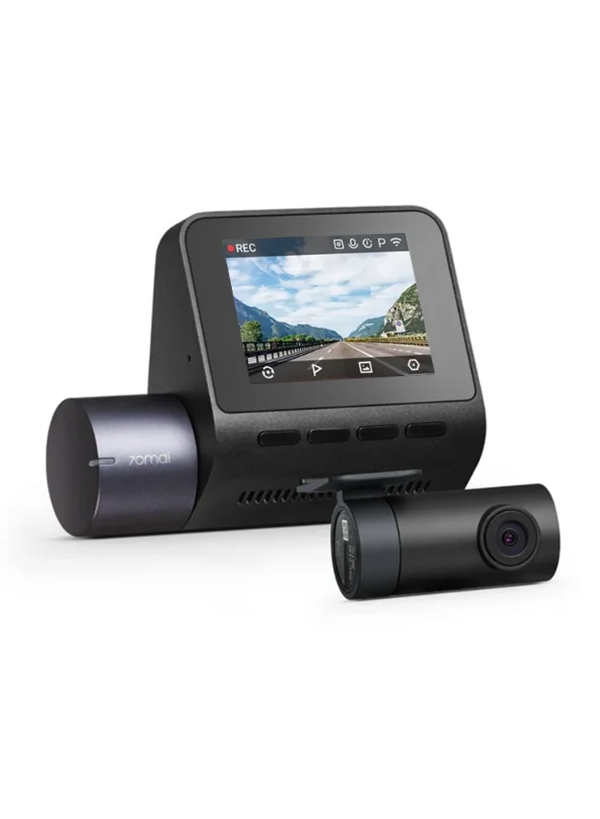 70mai A410-1 Dual Dash Cam Front and Rear 2.5K HDR Camera with Night Vision and GPS for Vehicles w0uk9