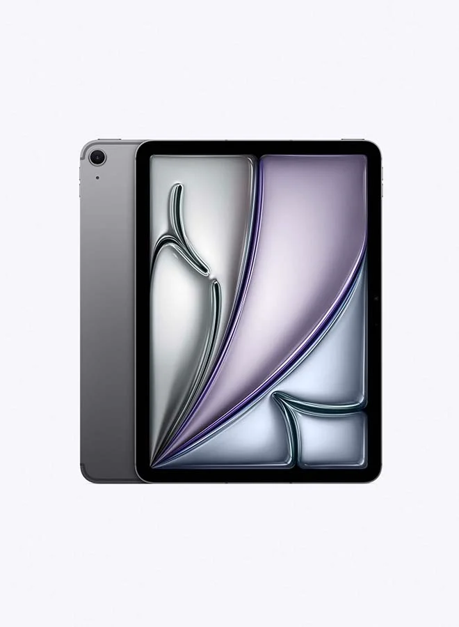 Premium Smart Tablet Air 2026 (8th Gen) 11-Inch Wi-Fi + Cellular 128GB Space Grey (12GB RAM, 7606 mAh) y0lt4