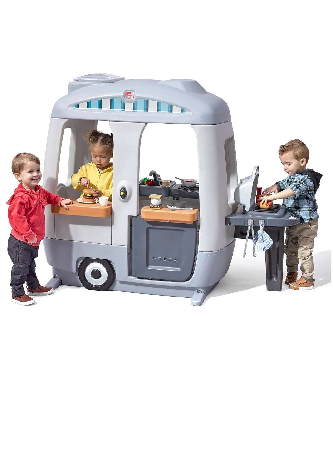 Adventure Camper Play Set Premium Durable Outdoor Activity Center for Kids (Large) u68eu