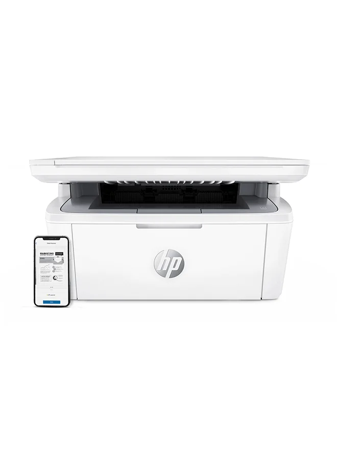 Compact Wireless All-in-One Laser Printer, Print Scan Copy, High-Speed Monochrome Printing (White, 150 Sheet Tray) 1zogf