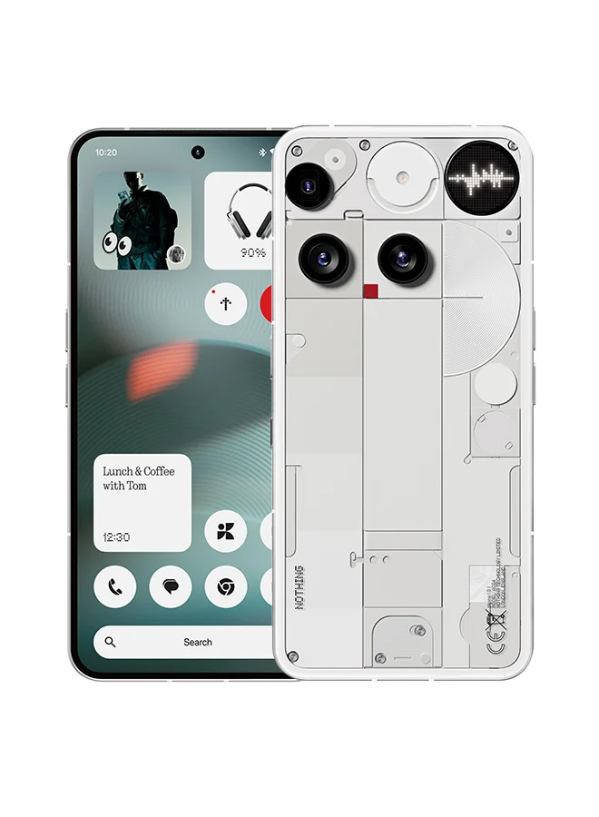 Premium Smartphone 5G Dual SIM (White, 12GB RAM, 256GB Storage) - Middle East Version ql3x4