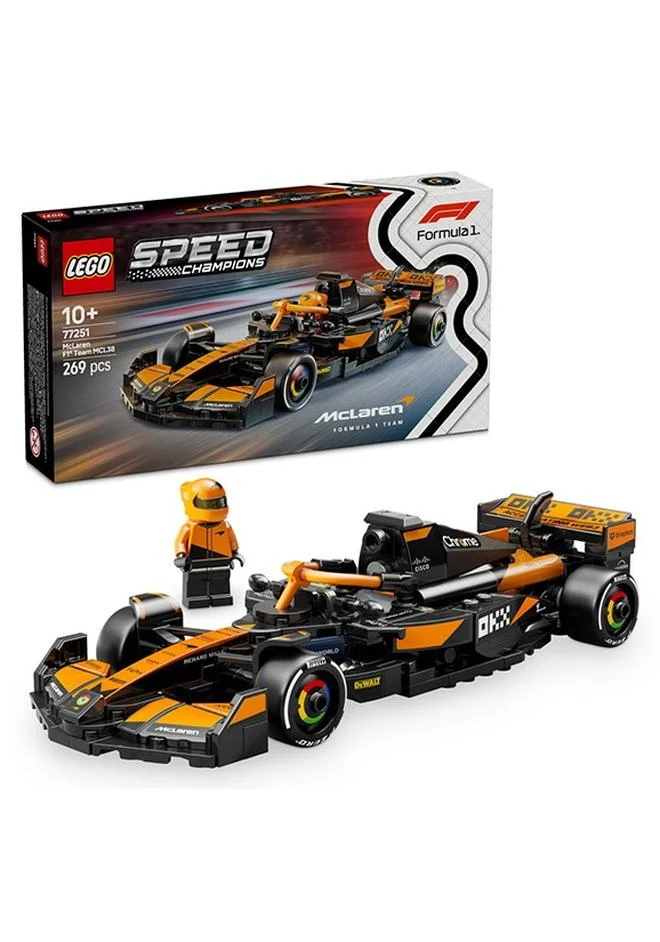 Building Blocks Racing Sports Car Model Kit Premium Construction Set (269 Pieces) hdfa6