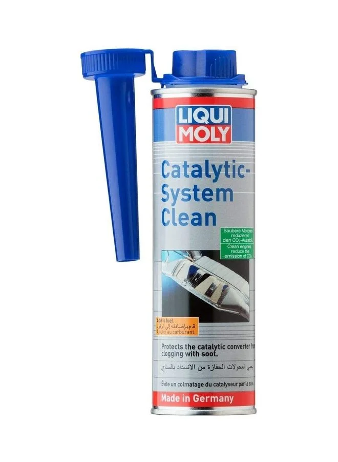 LIQUI MOLY Catalytic System Clean Fuel Additive Premium Engine Performance Treatment (300 mL) zajvb