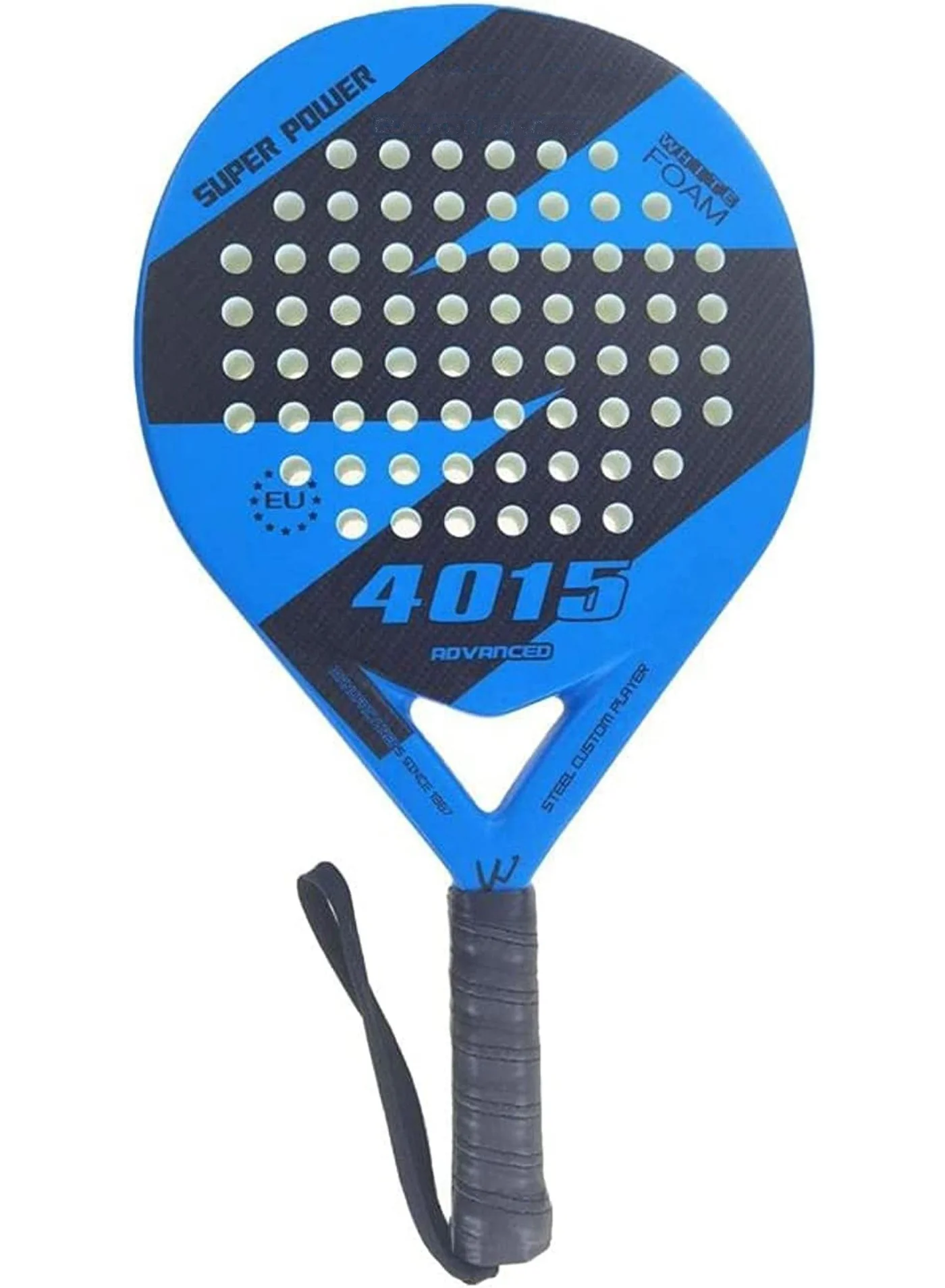 Rock Pow Padel Tennis Racket Professional Fiberglass Carbon Fiber Paddle Racquet (360 g) 2te94