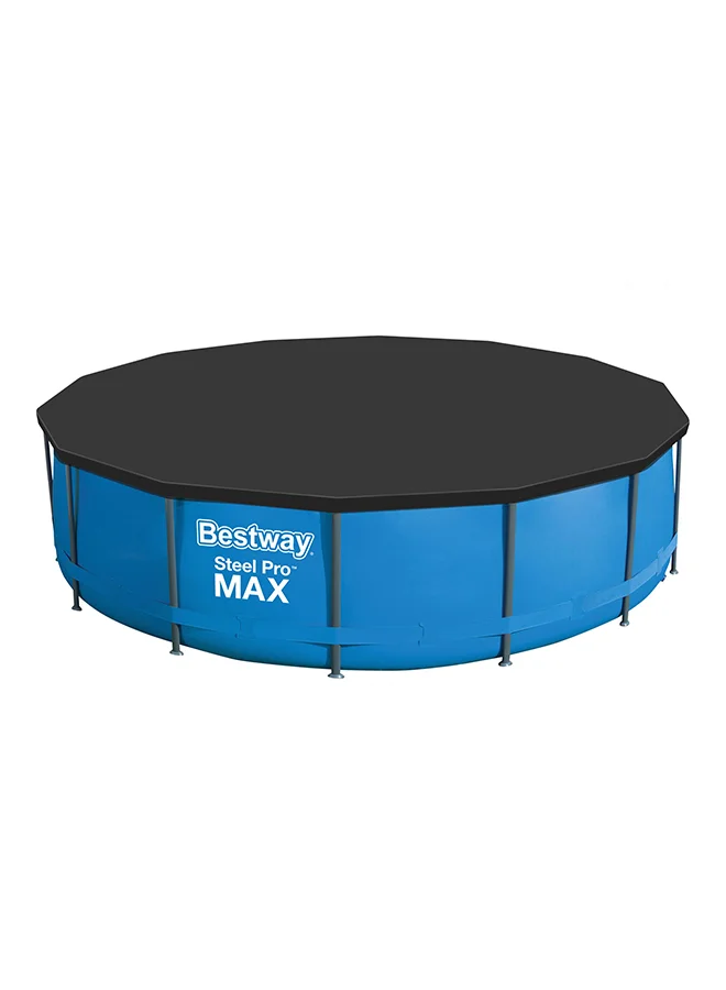 Premium Round Pool Cover for Steel Pro Pools (366 cm x 366 cm) Durable Protective Shield for Outdoor Swimming Pools z5ooi