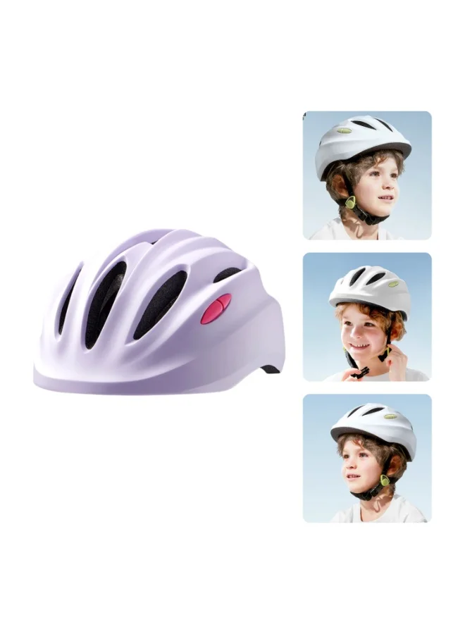 Premium Kids Sports Safety Helmet Adjustable Protective Gear for Cycling and Skating (Purple, Small) nit25